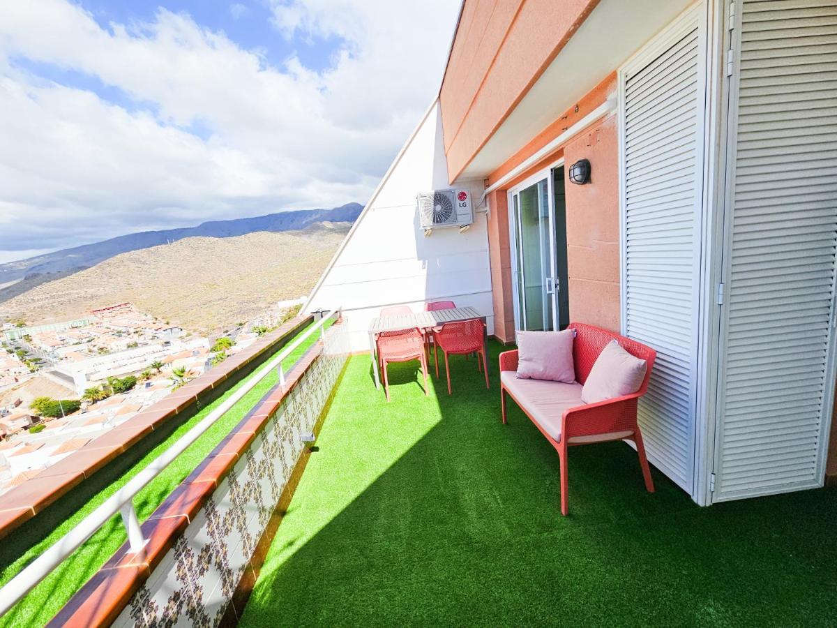 Luxury Sunset 408 Heated Pool With Air Condition And Sea Views Costa Adeje  Exterior foto
